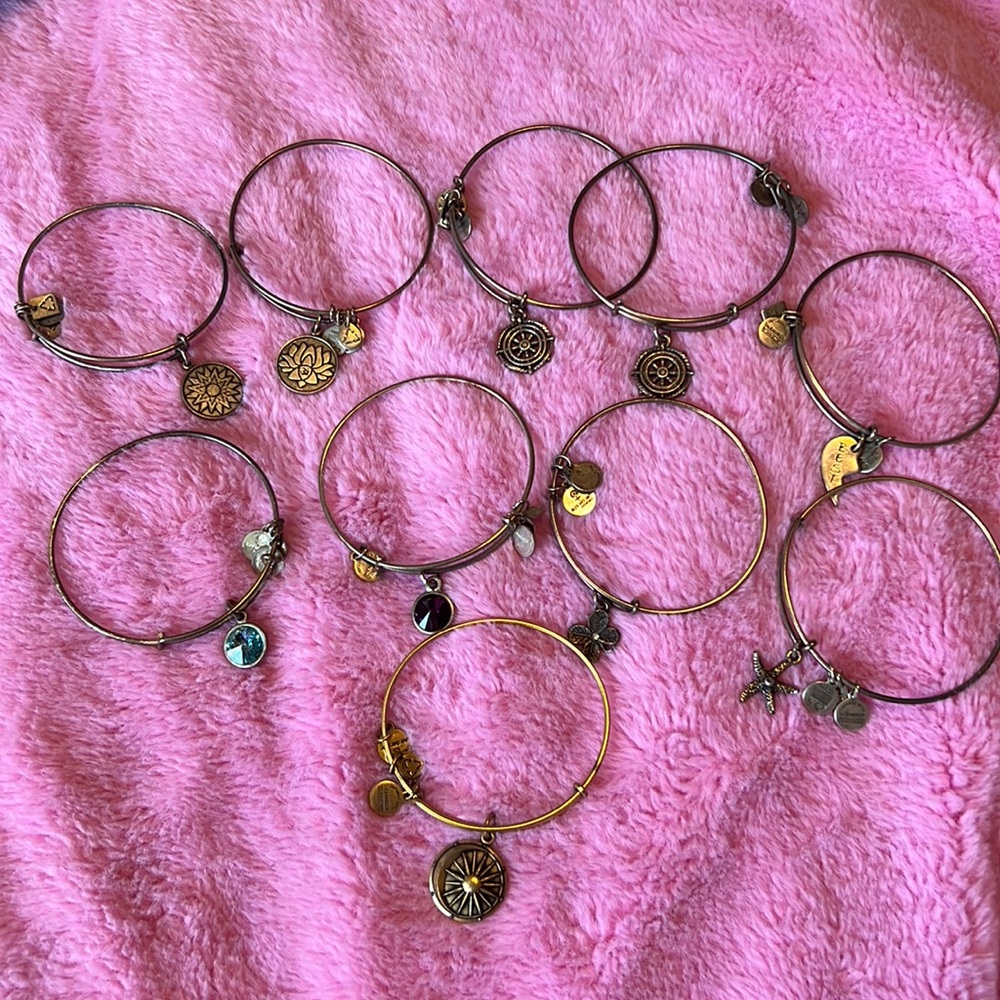 Alex and Ani Bracelet Bundle - Ten